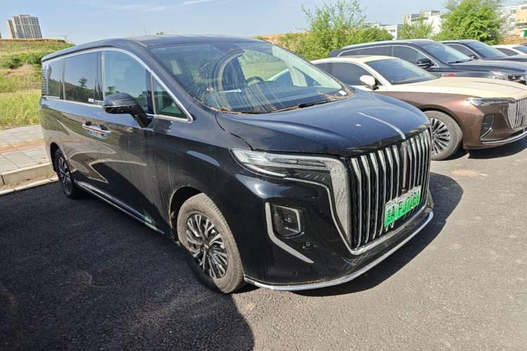 Used Hongqi HQ9 PHEV 2024 2.0T Four-Wheel Drive Business Edition Front Right 45 Deg