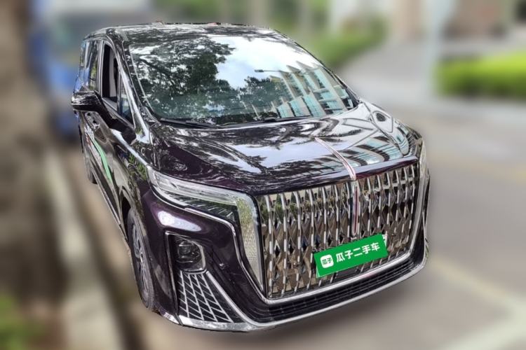 Used Hongqi HQ9 PHEV 2024 2.0T Four-Wheel Drive Luxury Edition Front Right 45 Deg