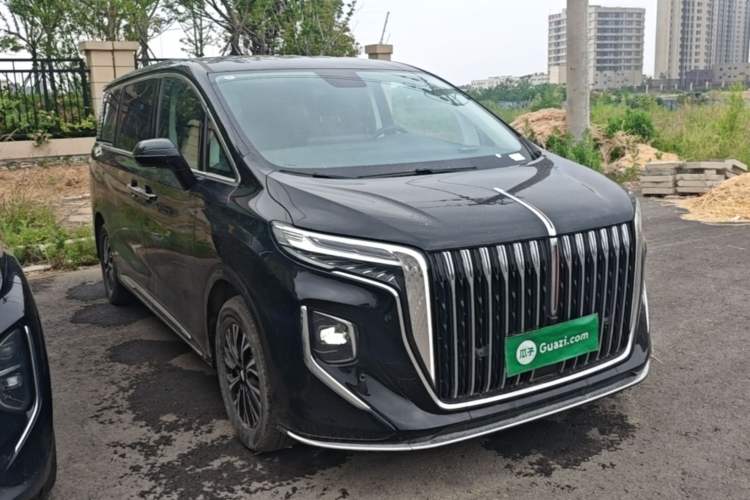 Used Hongqi HQ9 PHEV 2024 2.0T Four-Wheel Drive Business Edition Front Right 45 Deg