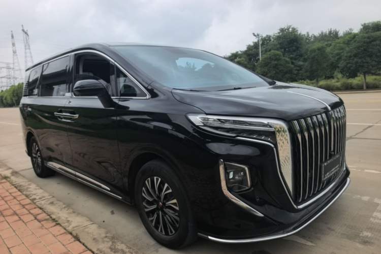 Used Hongqi HQ9 PHEV 2024 2.0T Four-Wheel Drive Business Edition Front Right 45 Deg