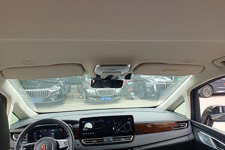 Used Hongqi HQ9 PHEV 2024 2.0T Four-Wheel Drive Luxury Edition Headliner