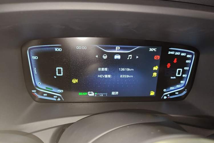 Used Hongqi HQ9 PHEV 2024 2.0T Four-Wheel Drive Luxury Edition Instrument Cluster