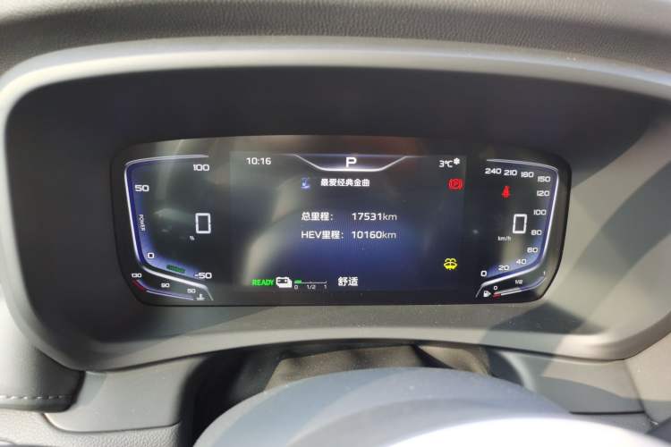 Used Hongqi HQ9 PHEV 2024 2.0T Four-Wheel Drive Business Edition Instrument Cluster