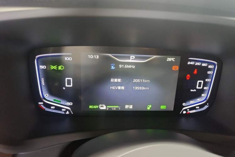 Used Hongqi HQ9 PHEV 2024 2.0T Four-Wheel Drive Business Edition Instrument Cluster