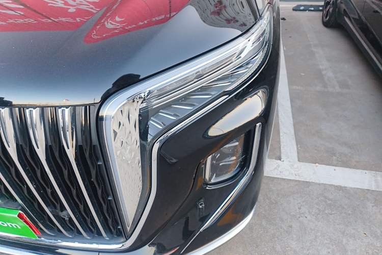 Used Hongqi HQ9 PHEV 2024 2.0T Four-Wheel Drive Business Edition Left Front Headlight