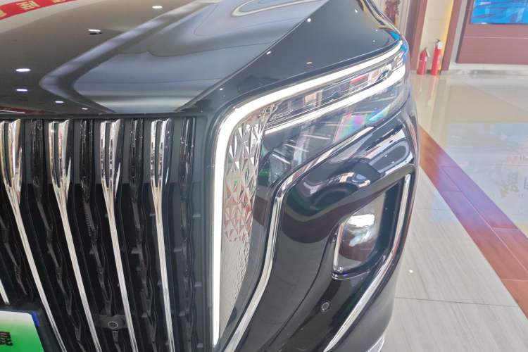 Used Hongqi HQ9 PHEV 2024 2.0T Four-Wheel Drive Business Edition Left Front Headlight