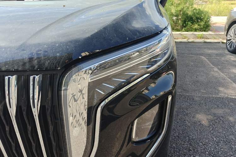 Used Hongqi HQ9 PHEV 2024 2.0T Four-Wheel Drive Business Edition Left Front Headlight