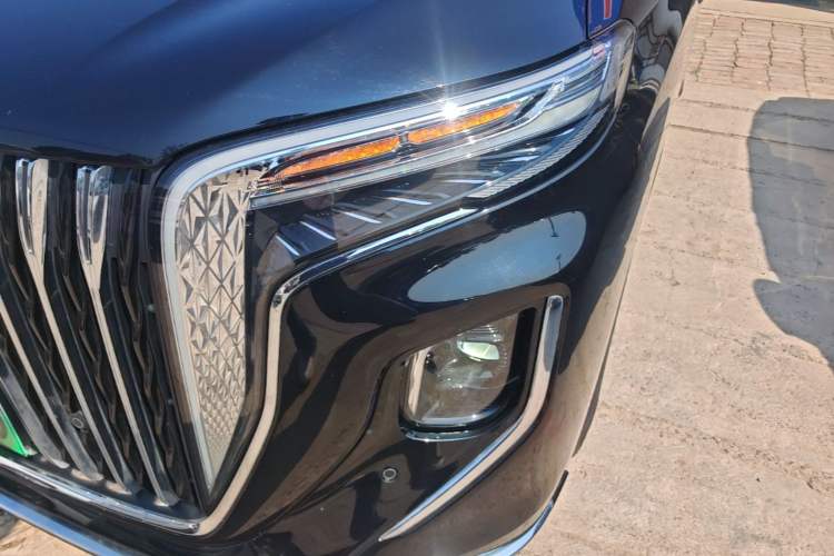 Used Hongqi HQ9 PHEV 2024 2.0T Four-Wheel Drive Business Edition Left Front Headlight