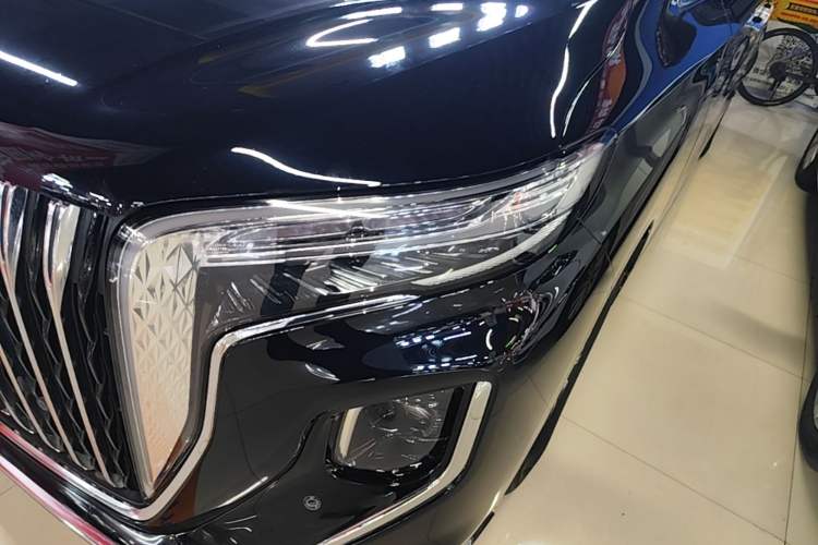Used Hongqi HQ9 PHEV 2024 2.0T Four-Wheel Drive Business Edition Left Front Headlight