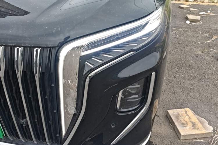Used Hongqi HQ9 PHEV 2024 2.0T Four-Wheel Drive Business Edition Left Front Headlight