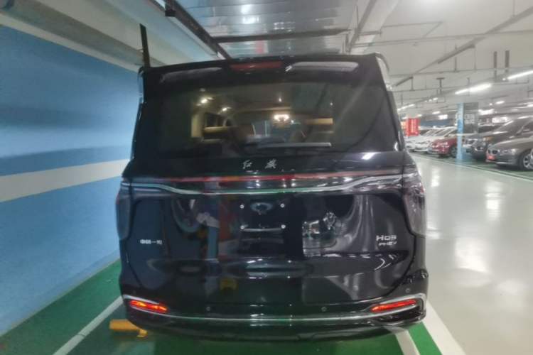 Used Hongqi HQ9 PHEV 2024 2.0T Four-Wheel Drive Business Edition Rear