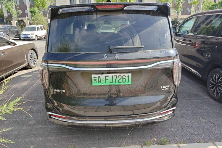 Used Hongqi HQ9 PHEV 2024 2.0T Four-Wheel Drive Business Edition Rear