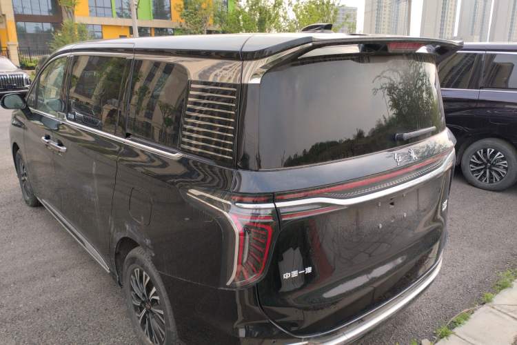 Used Hongqi HQ9 PHEV 2024 2.0T Four-Wheel Drive Business Edition Rear Left 45 Deg