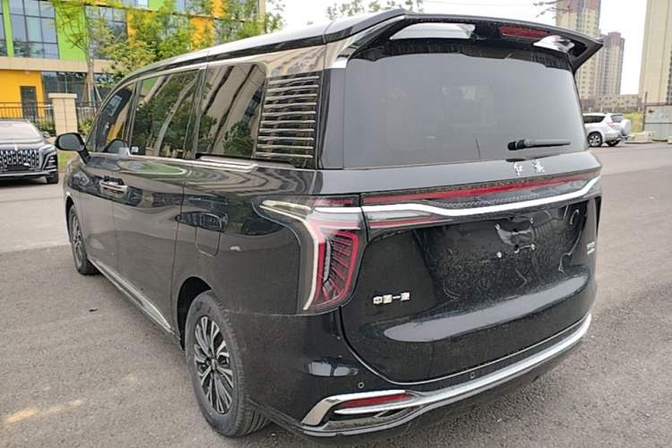 Used Hongqi HQ9 PHEV 2024 2.0T Four-Wheel Drive Business Edition Rear Left 45 Deg