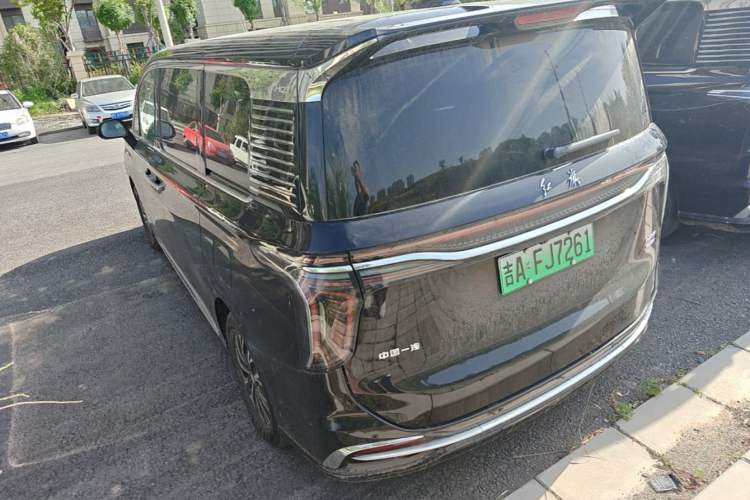 Used Hongqi HQ9 PHEV 2024 2.0T Four-Wheel Drive Business Edition Rear Left 45 Deg