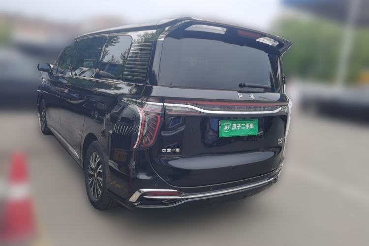 Used Hongqi HQ9 PHEV 2024 2.0T Four-Wheel Drive Business Edition Rear Left 45 Deg