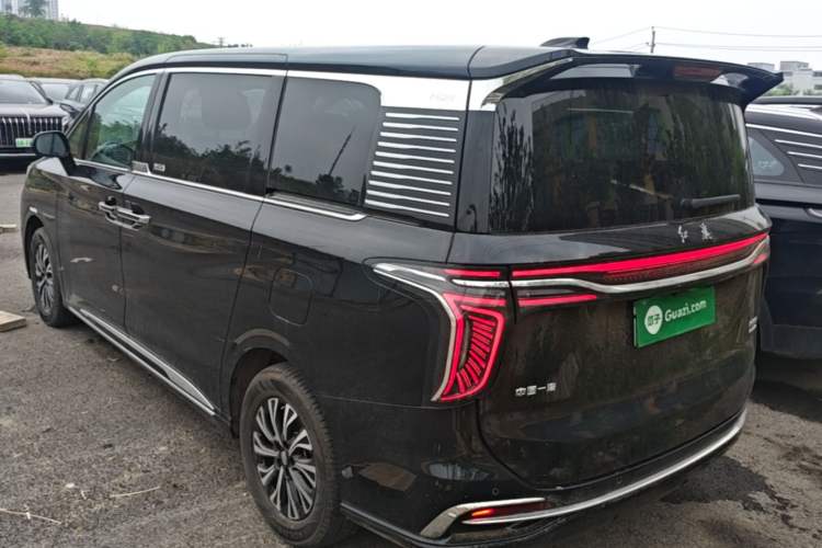 Used Hongqi HQ9 PHEV 2024 2.0T Four-Wheel Drive Business Edition Rear Left 45 Deg