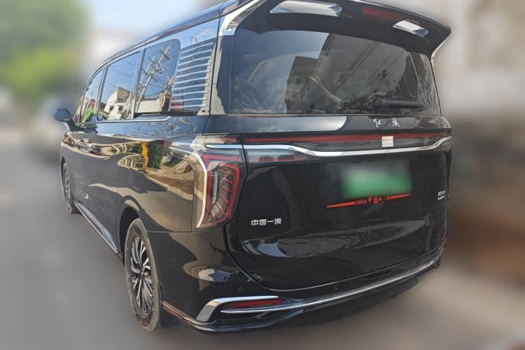 Used Hongqi HQ9 PHEV 2024 2.0T Four-Wheel Drive Luxury Edition Rear Left 45 Deg