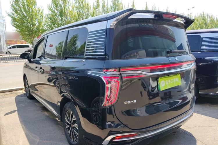 Used Hongqi HQ9 PHEV 2024 2.0T Four-Wheel Drive Business Edition Rear Left 45 Deg