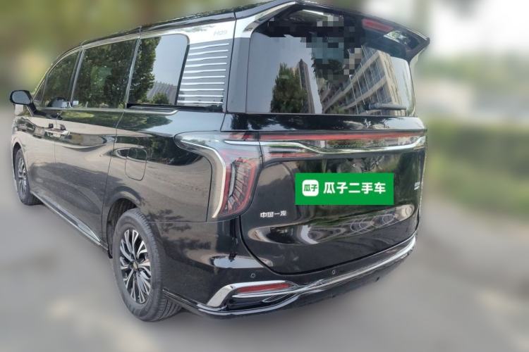 Used Hongqi HQ9 PHEV 2024 2.0T Four-Wheel Drive Business Edition Rear Left 45 Deg