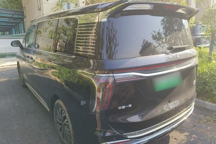 Used Hongqi HQ9 PHEV 2024 2.0T Four-Wheel Drive Business Edition Rear Left 45 Deg