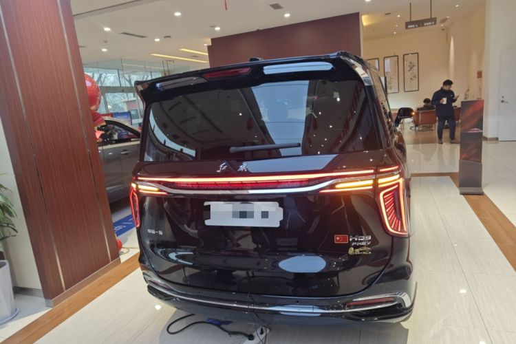 Used Hongqi HQ9 PHEV 2024 2.0T Four-Wheel Drive Business Edition Rear