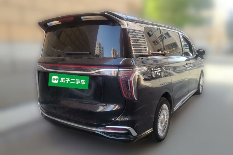 Used Hongqi HQ9 PHEV 2024 2.0T Four-Wheel Drive Luxury Edition Rear Right 45 Deg