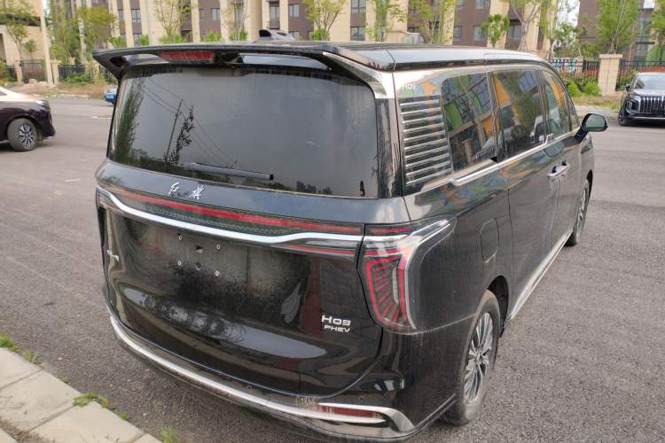 Used Hongqi HQ9 PHEV 2024 2.0T Four-Wheel Drive Business Edition Rear Right 45 Deg