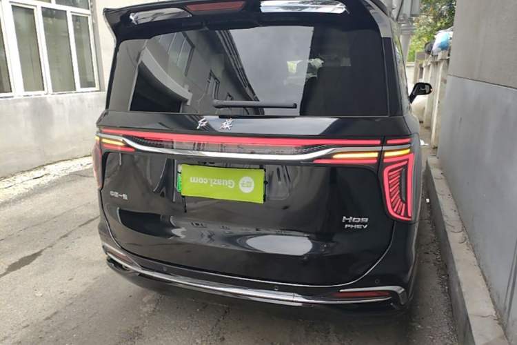 Used Hongqi HQ9 PHEV 2024 2.0T Four-Wheel Drive Flagship Edition Rear Right 45 Deg