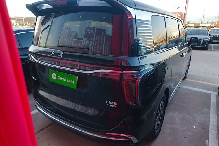 Used Hongqi HQ9 PHEV 2024 2.0T Four-Wheel Drive Business Edition Rear Right 45 Deg