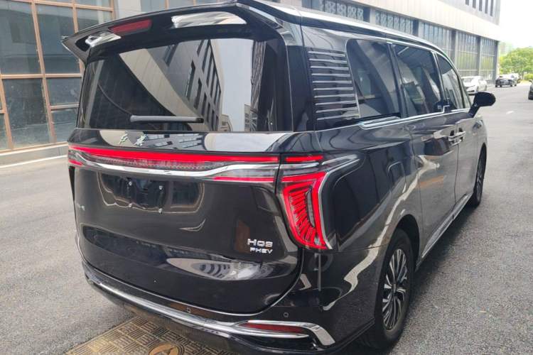 Used Hongqi HQ9 PHEV 2024 2.0T Four-Wheel Drive Business Edition Rear Right 45 Deg