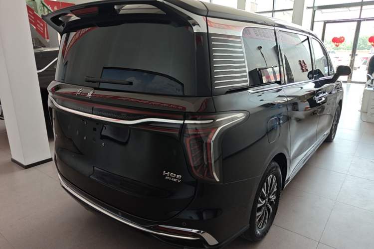 Used Hongqi HQ9 PHEV 2024 2.0T Four-Wheel Drive Business Edition Rear Right 45 Deg