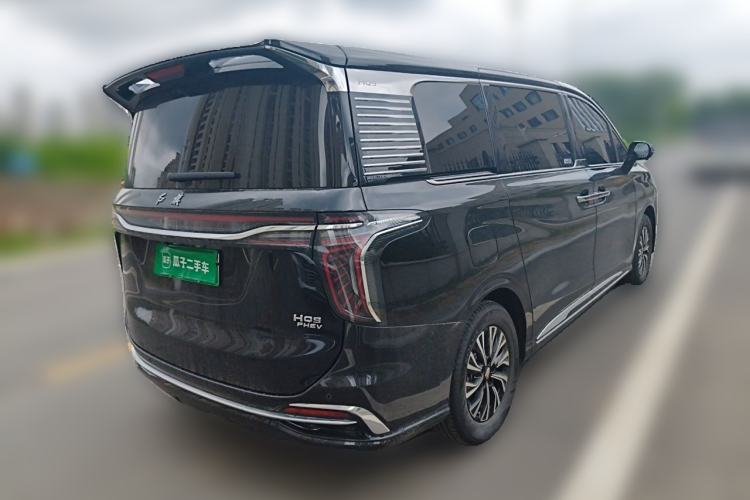 Used Hongqi HQ9 PHEV 2024 2.0T Four-Wheel Drive Business Edition Rear Right 45 Deg