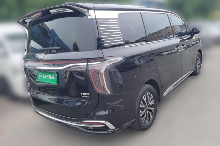 Used Hongqi HQ9 PHEV 2024 2.0T Four-Wheel Drive Business Edition Rear Right 45 Deg