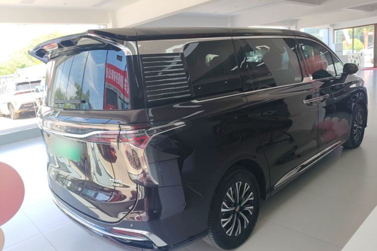 Used Hongqi HQ9 PHEV 2024 2.0T Four-Wheel Drive Luxury Edition Rear Right 45 Deg
