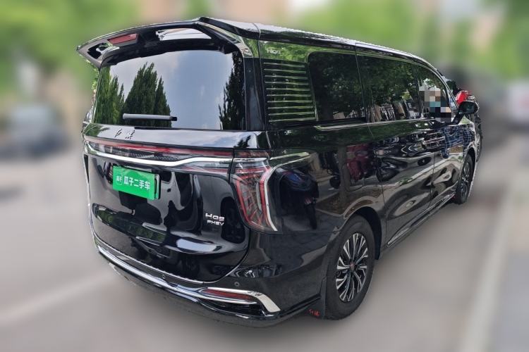 Used Hongqi HQ9 PHEV 2024 2.0T Four-Wheel Drive Business Edition Rear Right 45 Deg
