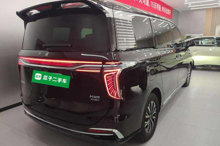 Used Hongqi HQ9 PHEV 2024 2.0T Four-Wheel Drive Luxury Edition Rear Right 45 Deg