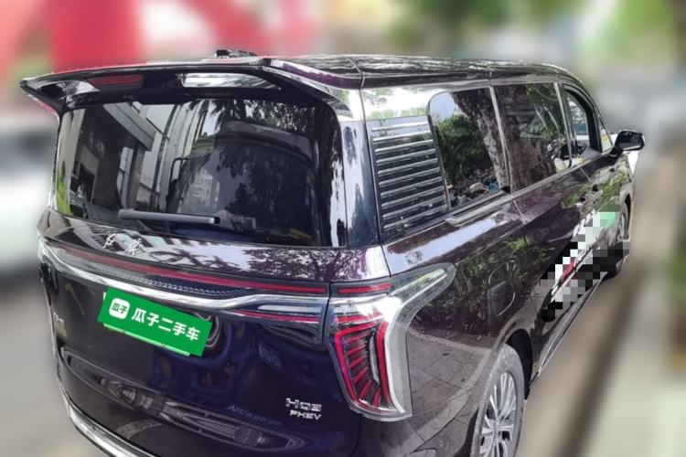 Used Hongqi HQ9 PHEV 2024 2.0T Four-Wheel Drive Luxury Edition Rear Right 45 Deg