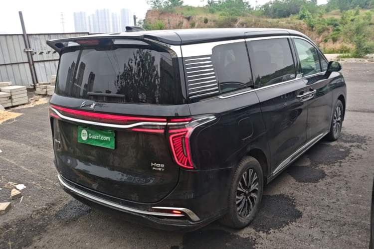 Used Hongqi HQ9 PHEV 2024 2.0T Four-Wheel Drive Business Edition Rear Right 45 Deg