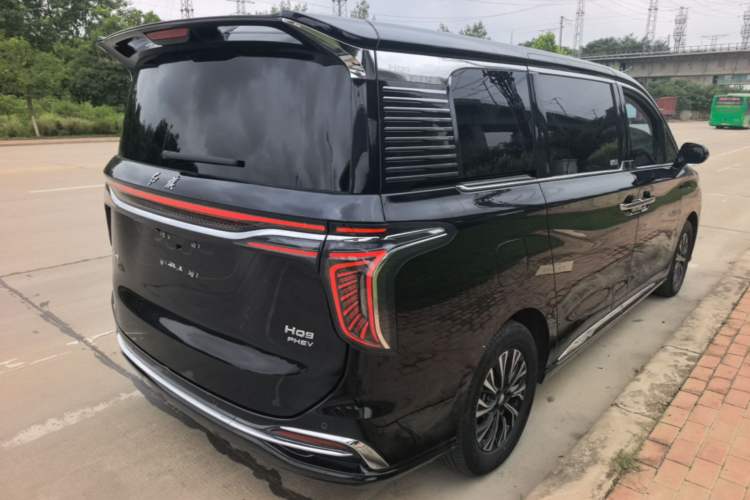 Used Hongqi HQ9 PHEV 2024 2.0T Four-Wheel Drive Business Edition Rear Right 45 Deg