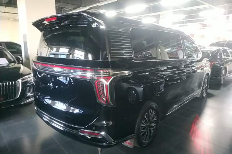Used Hongqi HQ9 PHEV 2024 2.0T Four-Wheel Drive Luxury Edition Rear Right 45 Deg