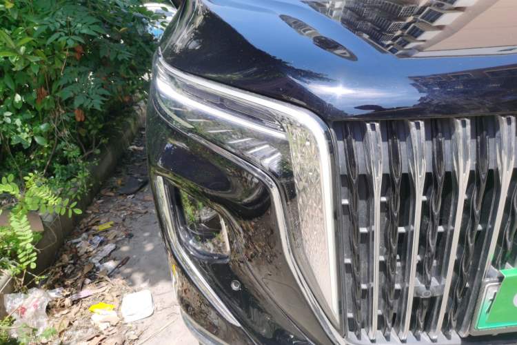 Used Hongqi HQ9 PHEV 2024 2.0T Four-Wheel Drive Business Edition Right Front Headlight
