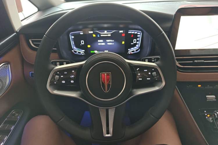 Used Hongqi HQ9 PHEV 2024 2.0T Four-Wheel Drive Business Edition Steering Wheel