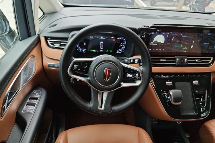 Used Hongqi HQ9 PHEV 2024 2.0T Four-Wheel Drive Business Edition Steering Wheel