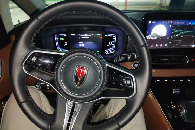 Used Hongqi HQ9 PHEV 2024 2.0T Four-Wheel Drive Luxury Edition Steering Wheel