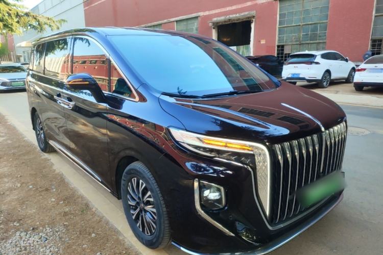 Used Hongqi HQ9 PHEV 2024 2.0T Four-Wheel Drive Luxury Edition Front Right 45 Deg