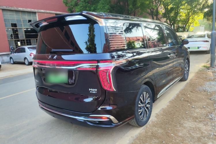 Used Hongqi HQ9 PHEV 2024 2.0T Four-Wheel Drive Luxury Edition Rear Right 45 Deg