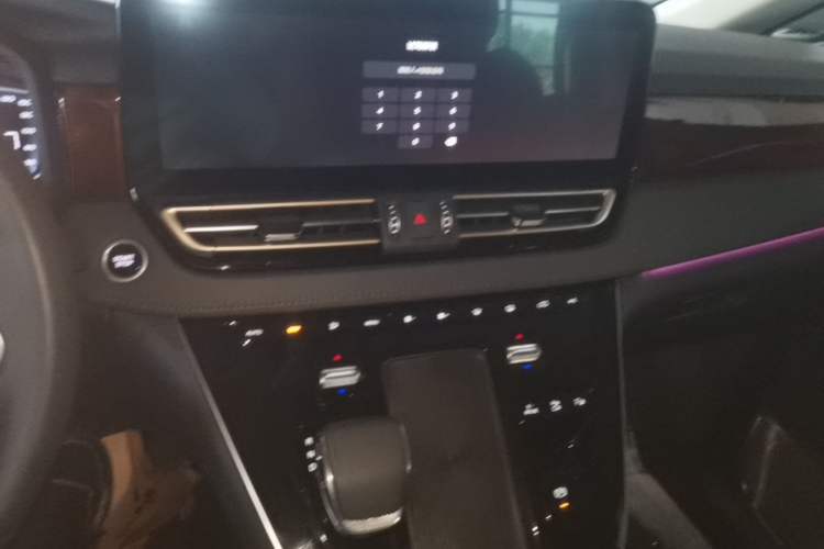 Used Hongqi HQ9 PHEV 2024 2.0T Four-Wheel Drive Luxury Edition Audio And AC Panel