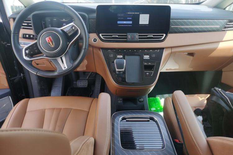 Used Hongqi HQ9 PHEV 2024 2.0T Four-Wheel Drive Business Edition Center Console