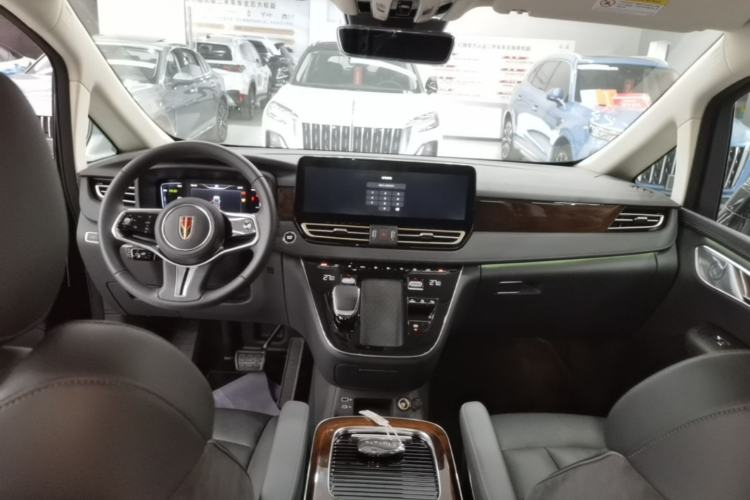 Used Hongqi HQ9 PHEV 2024 2.0T Four-Wheel Drive Luxury Edition Center Console
